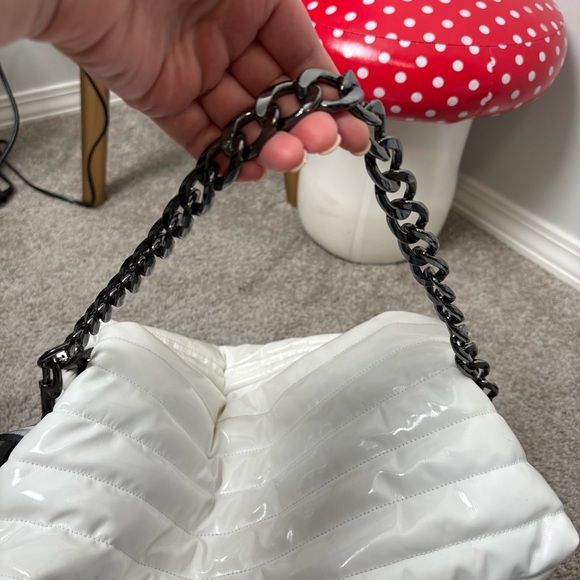 THINK ROYLN The Dalton Lady Bag in White Patent - Picture 11 of 12